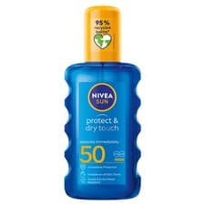Image of Sun Protect & Dry Touch Spray SPF50 (200 ml) Invisible Water Resistant Sun Oil