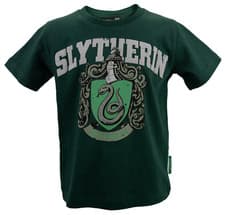 Image of HPSLY104K Licensed Kids Unisex Harry Potter Slytherin T-Shirt