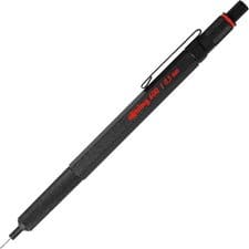 Image of rOtring 600 Mechanical Pencil | 0.5 mm | Black All-Metal Body Propelling Pencil
