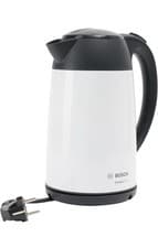 Image of Bosch DesignLine TWK3P421GB Stainless Steel Cordless Kettle 1.7L 3000W - White
