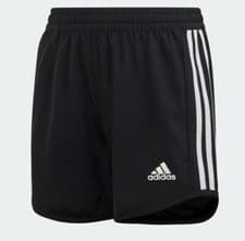 Image of GIRLS ADIDAS  3 STRIPES SHORTS BLACK  AGES  5-12  BNWT  LAST FEW 