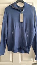Image of Adidas Hoodie Blue Large Unisex BNWT