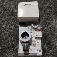 Image of Wirquin 30723374 Slim+ Shower waste & Trap 40mm Chrome ABS dome D90mm