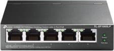 Image of TP-Link PoE Switch 5-Port 100 Mbps, 4 PoE ports, Plug and Play (TL-SF1005LP)