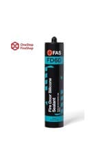 Image of Box 5 - FAS FD60 Fire Door Silicone Sealant 310ml Cartridge White