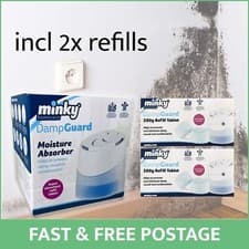 Image of Minky Moisture Absorber Damp Guard 360 with 2x refill packs | great aero flow