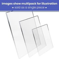 Image of Clear Polycarbonate UV Protected Sheet 3-4-5-6-8mm Cut to Size