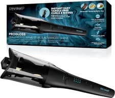 Image of Revamp Black Progloss Hollywood Wave Advanced Protect & Shine,Automatic Curler