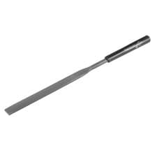 Image of Second Cut Steel Flat Needle File with Plastic Handle, 5mm x 180mm