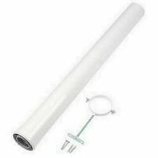 Image of Ideal Boiler 1M Flue Extension With Bracket 60/100mm 1 metre 203129 Tatty Box