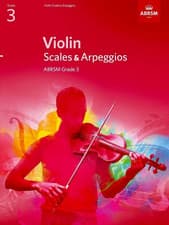 Image of Violin Scales & Arpeggios, ABRSM Grade 3: from 2012 (ABRSM Scales & Arpeggios)