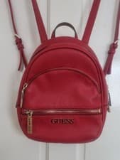 Image of NEW Guess Red Backpack, New without tags, Unused