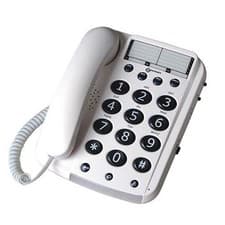 Image of Geemarc Dallas 10 - Amplified Corded Telephone - Big Button Home Landline Phone