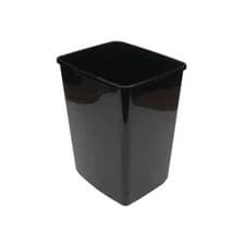 Image of 2Work Swing Bin Base 10 Litre Black 2W02385