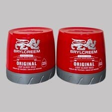 Image of Brylcreem Protein Enriched Hair Styling Cream 2 x 250ml Light Glossy Hold