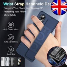 Image of For Samsung Galaxy Z Fold 7 /6 /5 /4 /3 Shockproof Silicone Case Wristband Cover