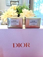 Image of DIOR VIP Perfume holiday gift set Birthday 🎂 travel Bag Prestige Cream $248 -