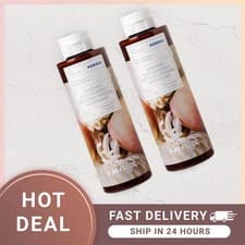 Image of KORRES RENEWING BODY CLEANSER WASH SHOWER GEL PEACH BLOSSOM 250 ML-2 PACK