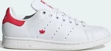 Image of UK size 6 - adidas ORIGINAL stan smith COMFY trefoil trainers white red classic