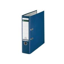 Image of Leitz 180 Lever Arch File Poly 80mm A4 Blue (Pack of 10) 10101035