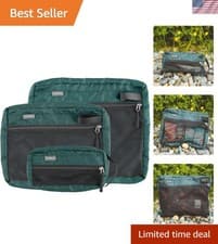 Image of Durable 3-Piece Organizer Bags Set - Lightweight & Water-Resistant for Travel