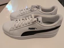 Image of Puma Smash V2 - White Black - UK 8 - BNWOB