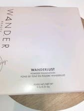 Image of WANDERLUST POWDER FOUNDATION BY WANDER BEAUTY Shade is Light 0.31 oz NEW SEALED