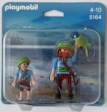 Image of Playmobil Pirate & Pirate Child Figures Set