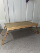 Image of bed tray with folding legs