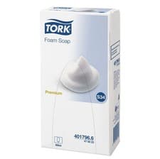 Image of Tork Hand Lotion Foam Moisturising Cleaner Soap 800ml (Pack of 6) Cartridges