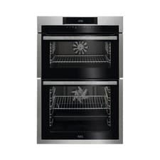 Image of AEG DCE731110M 6000 Series Built-In Electric Double Oven Stainless/Black NEW
