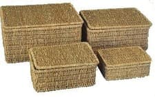 Image of Storage Boxes With Lid,Storage basket for shelve,Hamper basket storage organiser