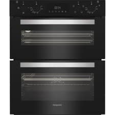 Image of Hotpoint DUH 10D B Built Under 59cm Electric Double Oven Black A