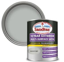 Image of SANDTEX 10 YEAR MULTI SURFACE QD SATIN CLOUDY DAY 750ML