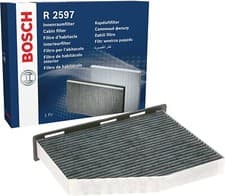 Image of Bosch Premium Cabin Pollen Filter R2597 1987432597