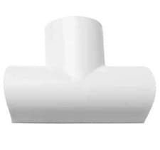 Image of D-Line 30mm x 15mm White Mini Trunking Connectors PVC Cable Management