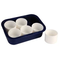 Image of Major Brushes 6 Pots and Trays Set