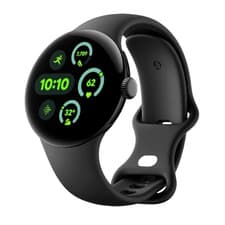 Image of Google Pixel Watch 3 45MM Matte Black Case WiFi Black Good Condition
