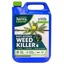 Image of Jarder Fast Acting Weed Killer Strong Weedkiller Path Patio Glyphosate Free 5L