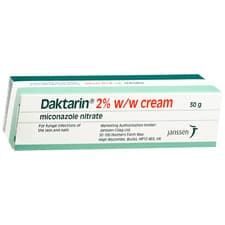 Image of Daktarin Cream 2% (Miconazole nitrate) -Athletes Foot, Anti-Fungal - 30g