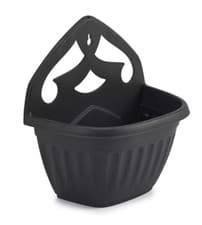 Image of WALL FENCE PLASTIC PLANT FLOWER BASKET POT PLANTER CONTAINER VENETIAN GARDEN BOX