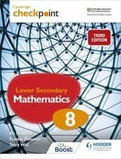 Image of Cambridge Checkpoint Lower Secondary Mathematics. 8 Student's Book by Frankie...