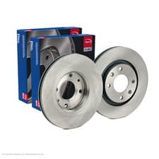 Image of 2x APEC Front Brake Discs For PEUGEOT 307 SW (3H) 1.6 HDI 110 2003-07 SDK6040