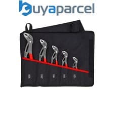 Image of Knipex 00 19 55 S5 Cobra Water Pump Plier Set 5 Piece KPX001955S5