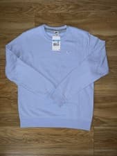 Image of Nike Sportswear Crew Neck Sweatshirt Jumper UK M Blue Light Marine 637902 548