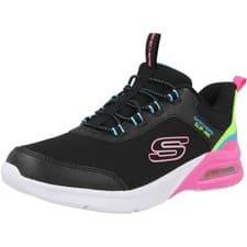 Image of Skechers Microspec Max Kids Shoes Black Multi Mesh