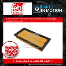 Image of Air Filter fits MITSUBISHI MIRAGE A03A 1.2 2012 on 3A92 1500A399 1500A617 Febi