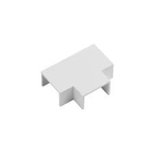 Image of 1 x D-Line 25 x 16mm Trunking Clip-on Equal Tee - White