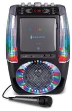 Image of Singing Machine SML605BK Water Fall Effect Light Show Karaoke Machine - Black