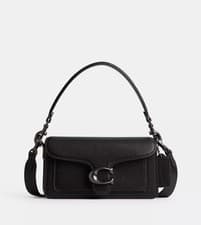 Image of Coach Tabby 20 Shoulder Bag Black GENUINE